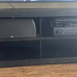 Black TV Stand