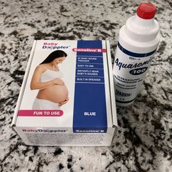 Baby Doppler and Aquasonic 100 Ultrasound Gel