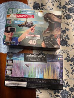 New Science Activities for Kids Dinosaurs and Crystal Aquarium