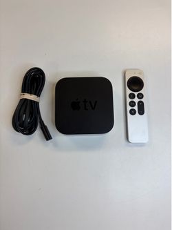 Apple TV 4K Streaming System in Excellent Condition with Siri Remote