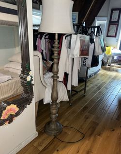 Wood Floor Lamp