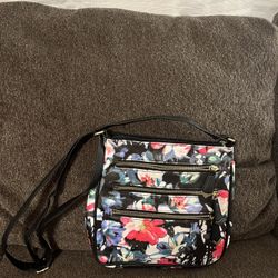 Apt 9 Floral Crossbody Purse In Like New Condition