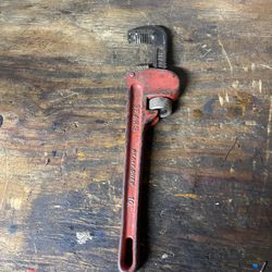 sears 10"pipe wrench