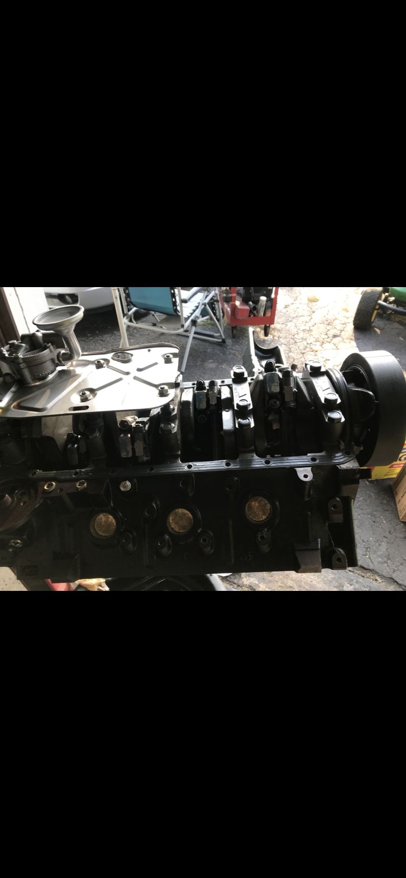 Chevy 502 502 hp big block short block crate engine for sale in west