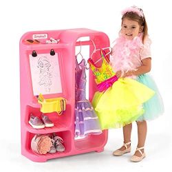 Brand New Little Girls Simply Play Dress Up Wardrobe Storage 