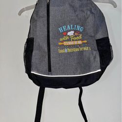 New! Backpack for Food Service Workers