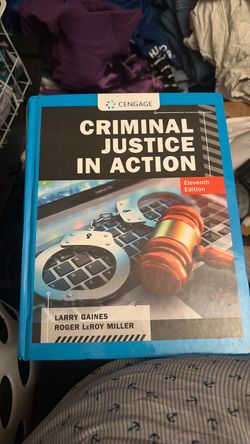 Criminal Justice In Action