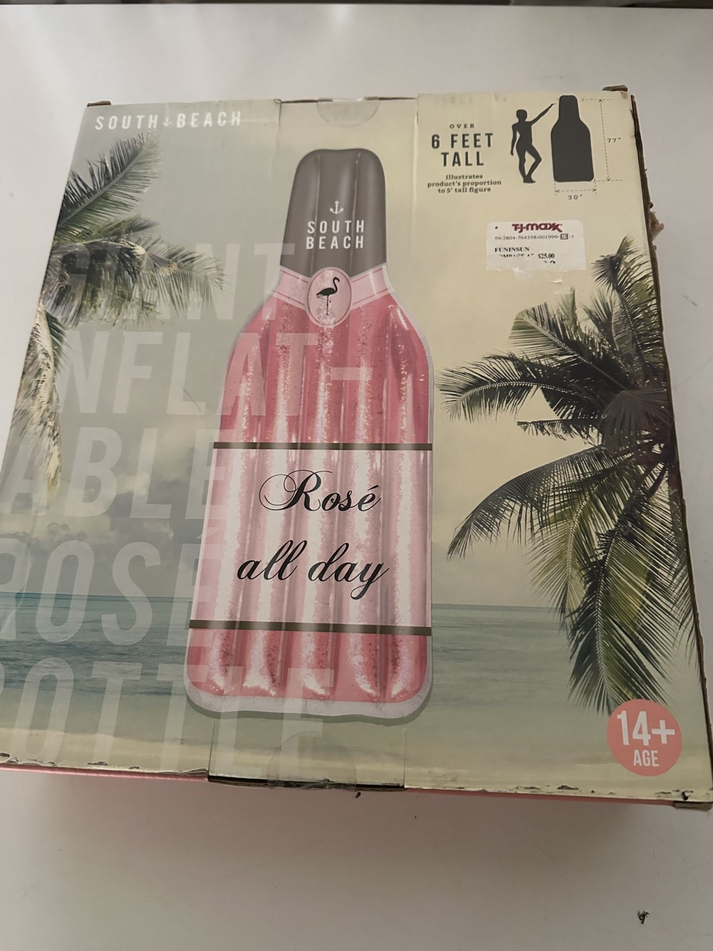 Rosé Inflatable Float