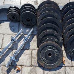 190lbs of Steel Weights