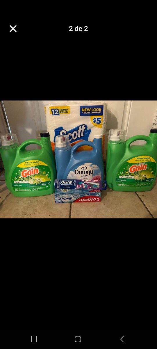 detergent packets