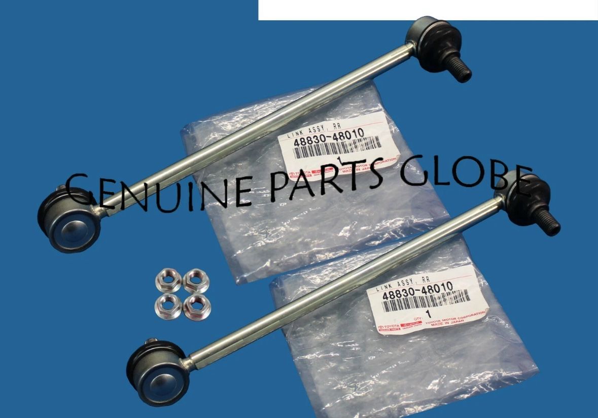GENUINE TOYOTA CAMRY HIGHLANDER ES350 RX350 REAR STABILIZER BAR LINKS W/NUT KIT