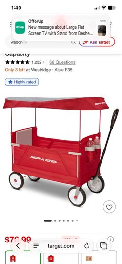 Radio Flyer Folding Wagon