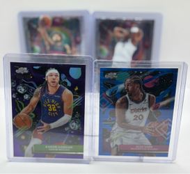 Topps Cosmic Chrome NBA Basketball Cards Lot of 4