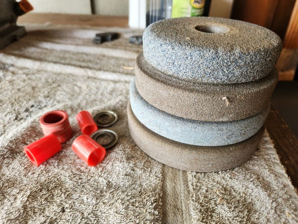 Four Bench Grinder Stones