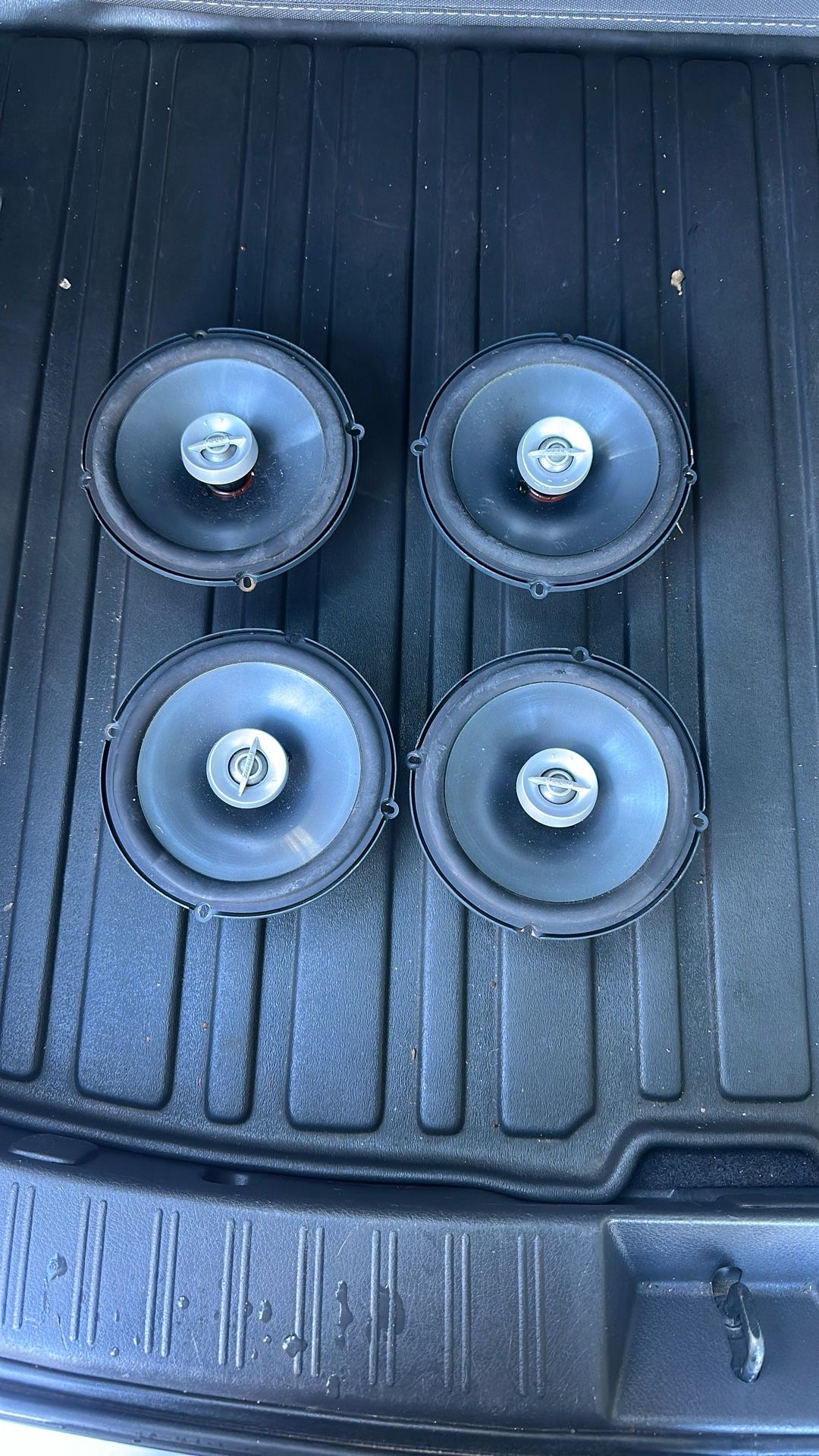 Set Of 4 6 Inch Infinity Reference Series Door Speakers