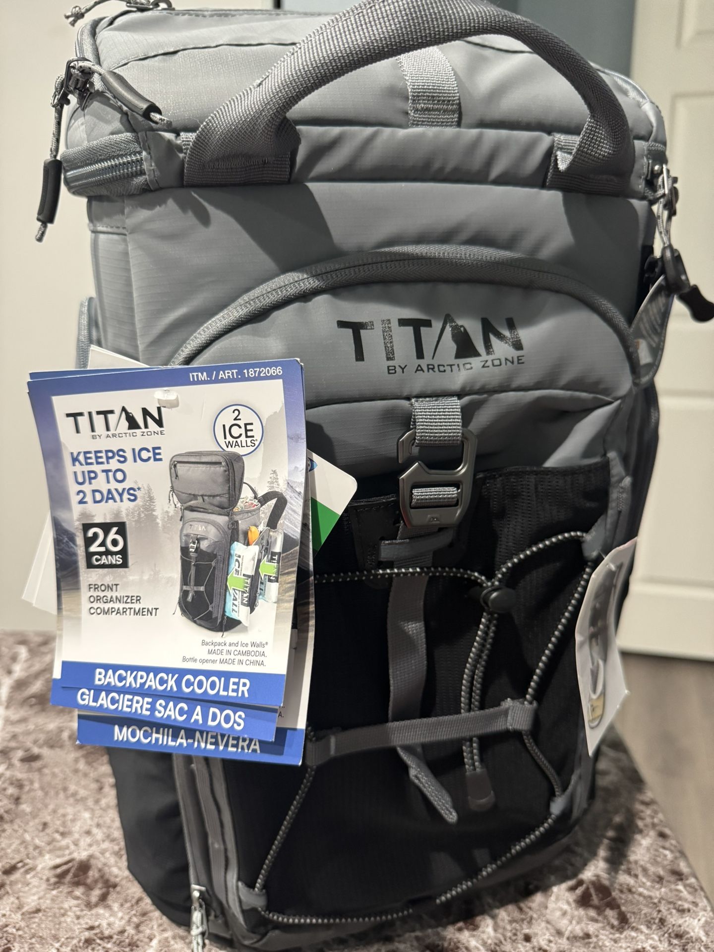 Titan 26-can Backpack Cooler