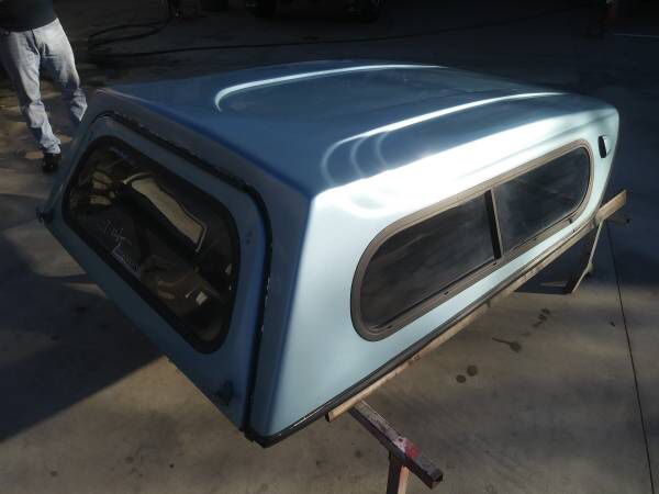 H4-009 Used Stockland Camper Shell for El Camino