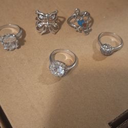 5 Anillo Diferentes Tallas.