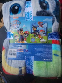 Paw Patrol Throw Blanket 