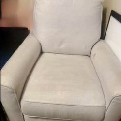 Beige Recliner Chair