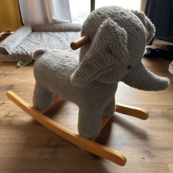 Kids Preferred Plush Rocking Elephant Toy