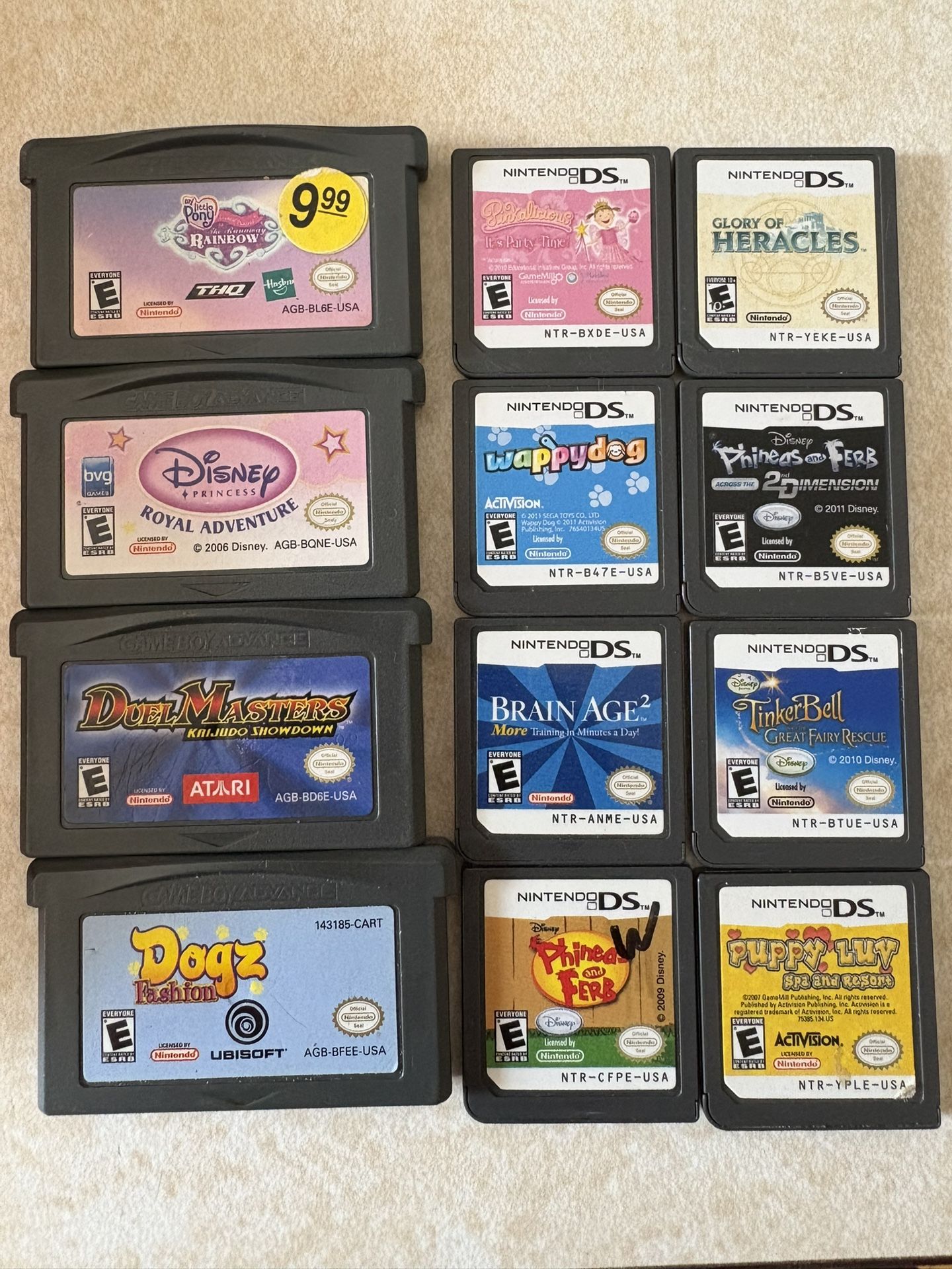 Nintendo DS games
