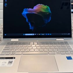 HP Envy 360x Laptop, Monitor, Keyboard, Mouse & Pad, Stand