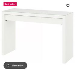 IKEA MALM Dressing Table White 