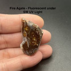 Fire Agate Genuine Stone from Mexico 11g