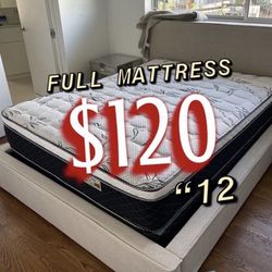 New Full Mattress 