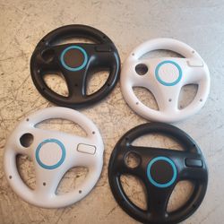 Nintendo wii video game Mario kart wheels