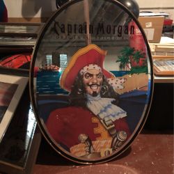Vintage Captain Morgan bar Mirror