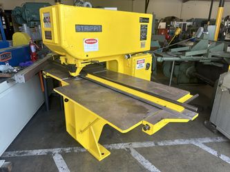 Strippit Single End Punch 30 Ton With Tooling