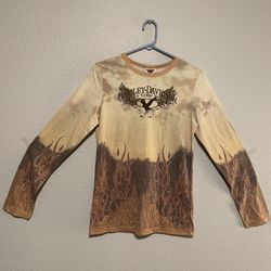 HARLEY DAVIDSON LADIES FIND YOUR WINGS TATTOO Women’s Medium SHIRT