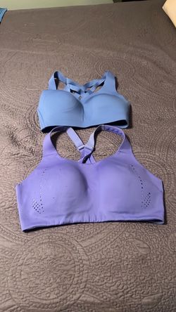 Lululomon 2 Sports Bras Blue and Purple