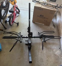 Hollywood double bike rack - car hitch attach