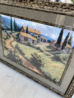 Roger Williams Tuscany Framed Piece