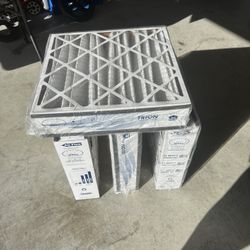 (4)   20x20x5 Merv 8 