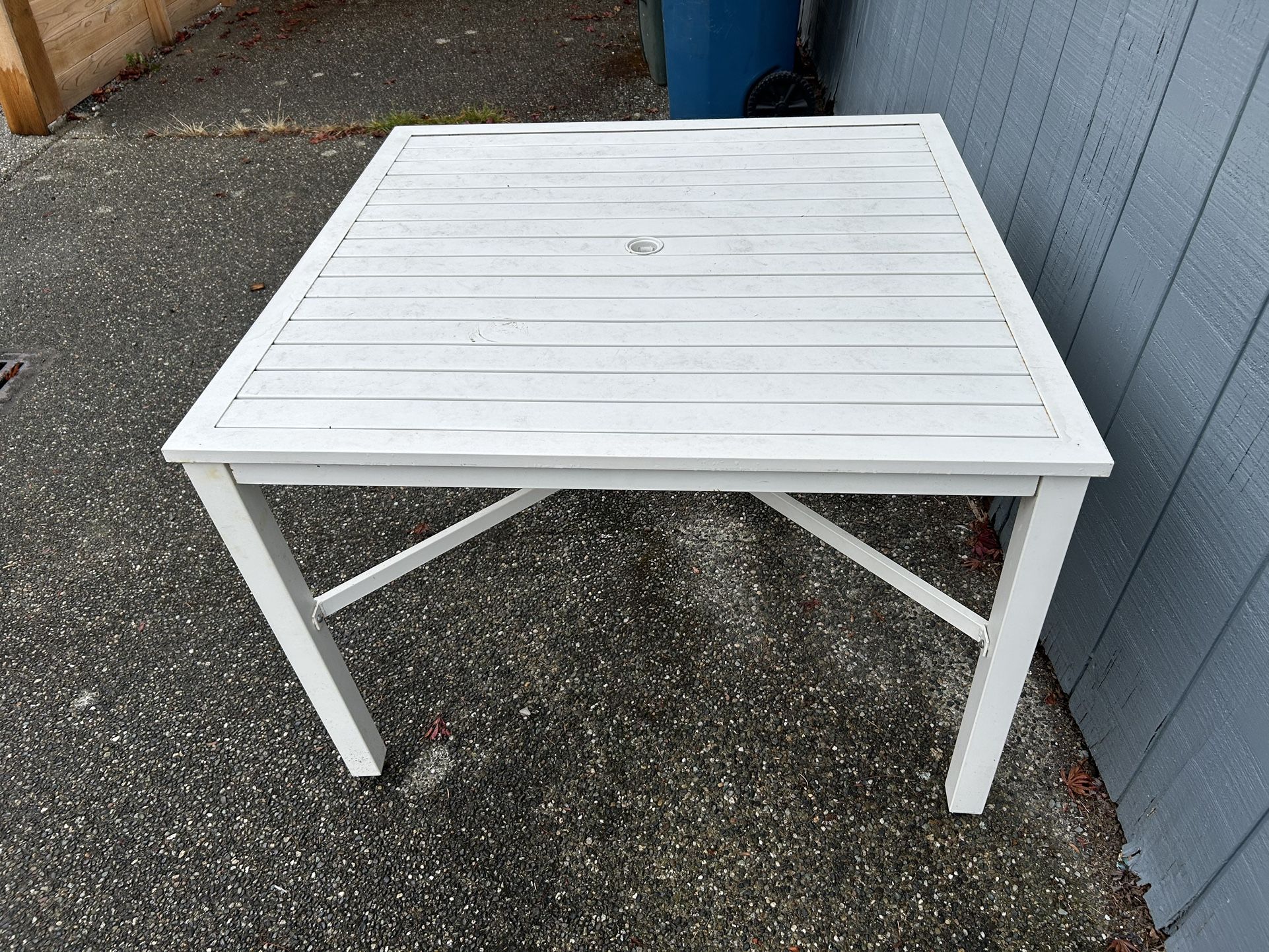 Metal Patio Table