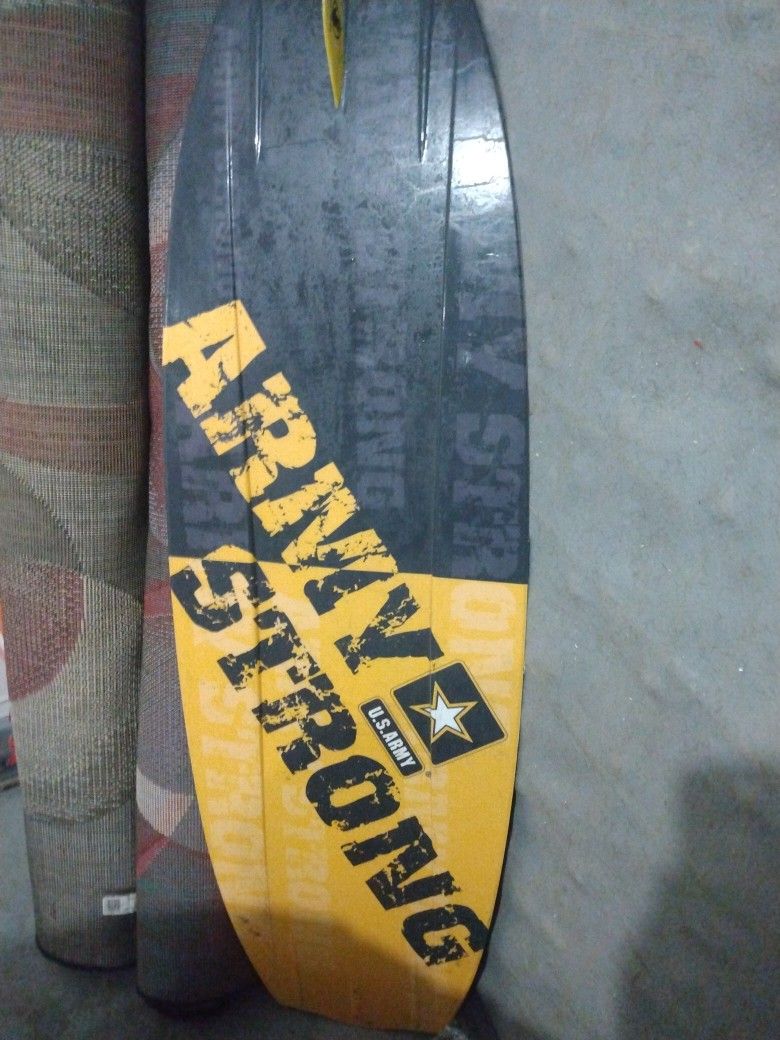 Us Army Custom Wake Board For Sale Or Trade Phon No Locks