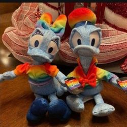 Disney Rainbow Pride Daisey & Donald Duck Bundle 
