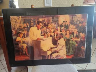 "Play It Again" framed print