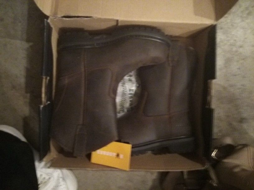 Men's 6.5 Eurostar Tuffy Brown Steel Toed Boots