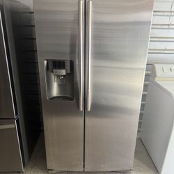 Samsung Stainless Steel Refrigerator And Freezer