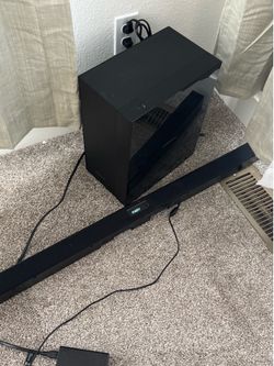 Samsung Soundbar with Wireless Subwoofer