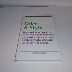 Voice & Style by Johnny Payne HC New