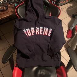 Supreme Icy Arc Hooded Sweatshirt Size Small