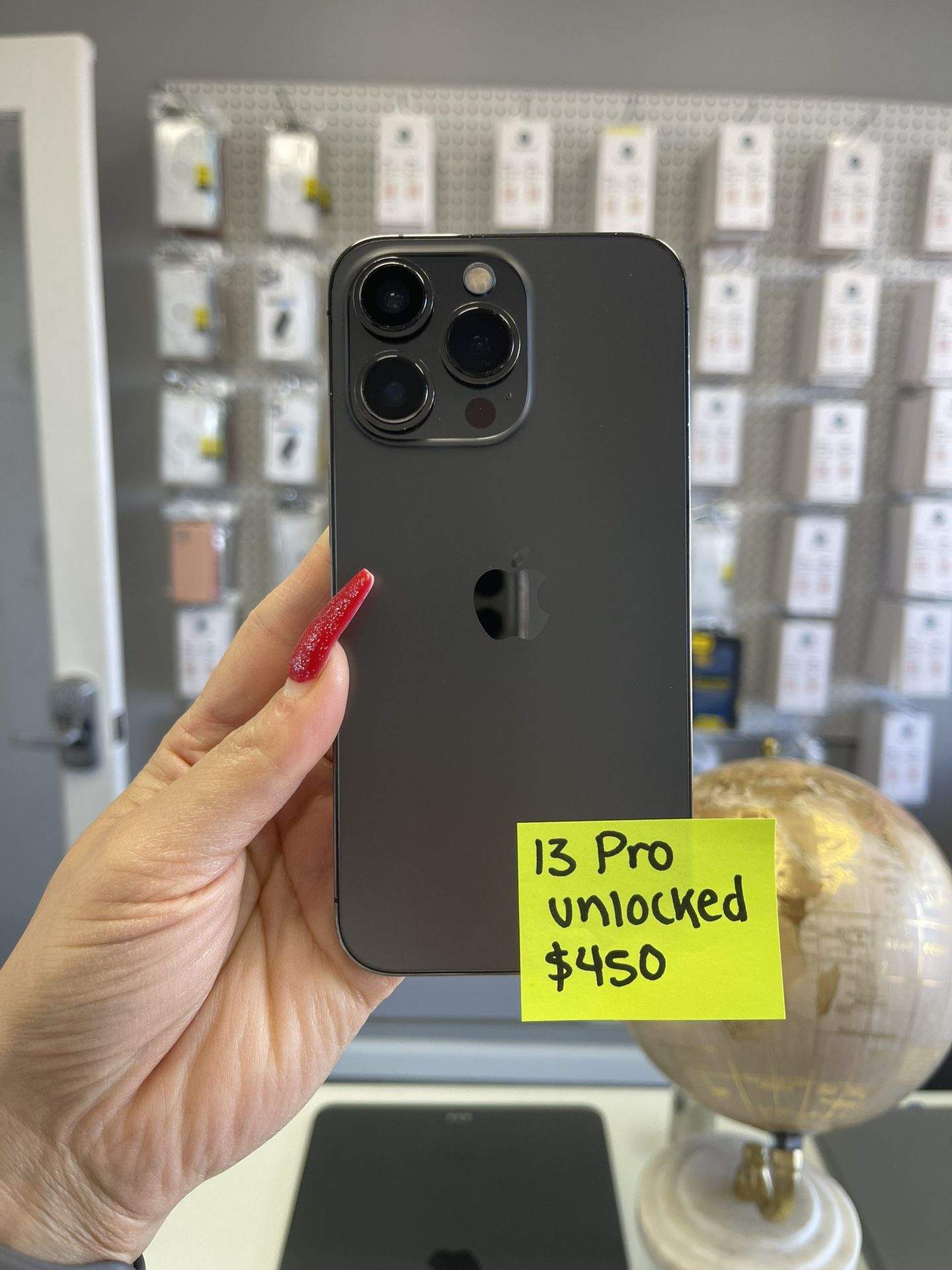 iPhone 13 Pro Unlocked 128Gb Black Like New With Warranty