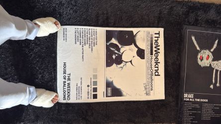 House Of Balloons album cover rug