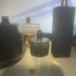 Cologne EDP Men Bundle Guaranteed Authentic YSL, Tom Ford, Mont Blanc 